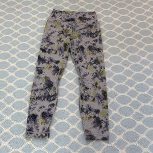 lululemon athletica Align Tie-Dye Leggings - Black and Green